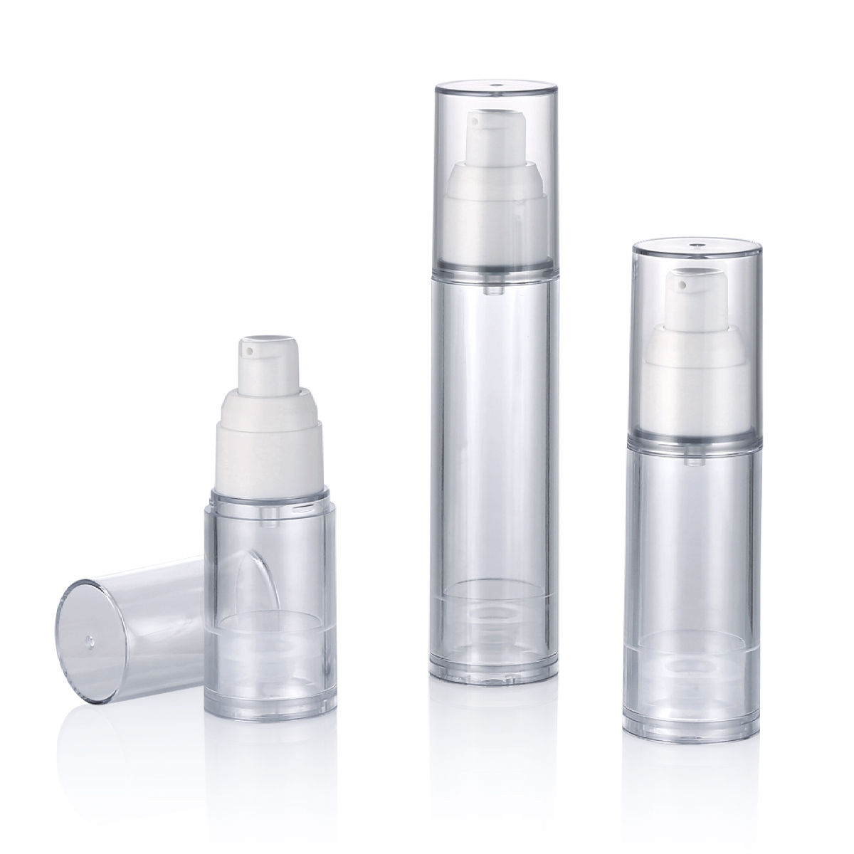 15ml 30ml 50ml Bottle Airless Pump Custom Reusable Vacuum Spray Bottle Airless Cream Bottle With Fine Spray L01-1